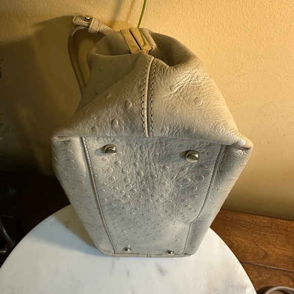 KATE SPADE framed ostrich print bag - Picture 7 of 16